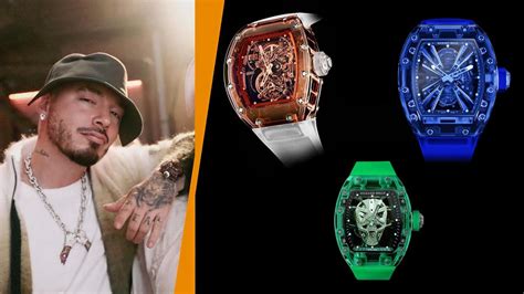 J Balvin spending ,700,000 (.7M) on 3 new Richard Mille 